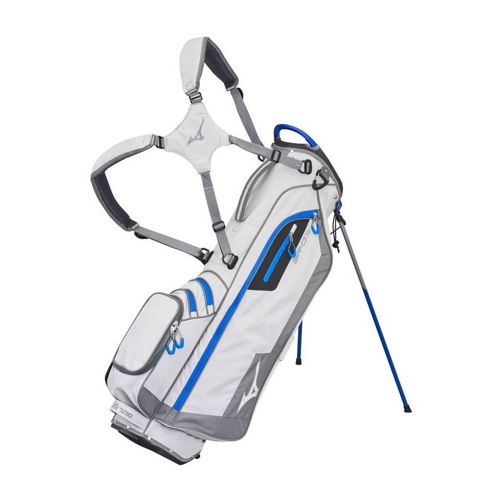 Mizuno Men's BR-D3 Stand Bag Grey (240226-PVT)